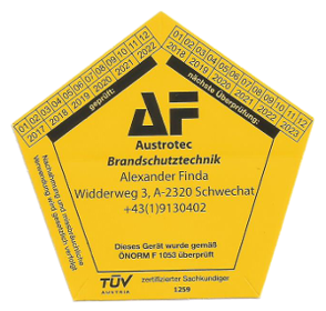 TÜV Plankette TÜV Plankette
