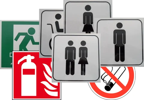 Feuerlöscher Beschilderung